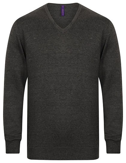 Henbury - Men´s Lightweight V-Neck Jumper