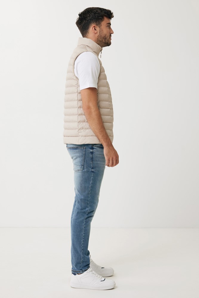 Iqoniq Meru Herren Bodywarmer aus recyceltem Polyester