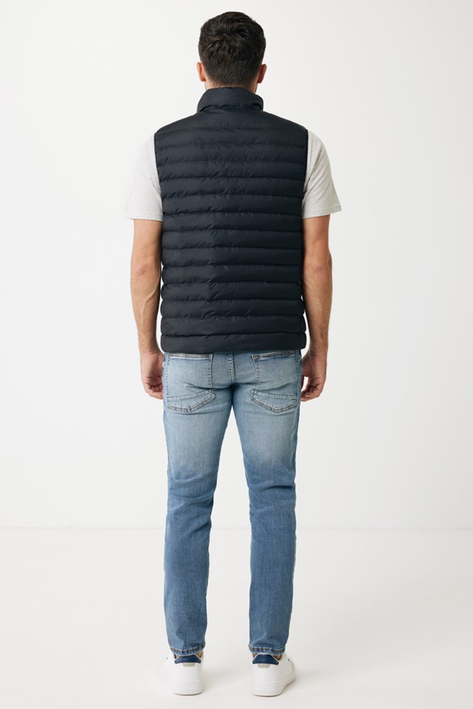 Iqoniq Meru Herren Bodywarmer aus recyceltem Polyester