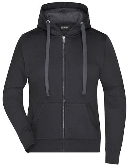 James&Nicholson - Ladies´ Hooded Jacket